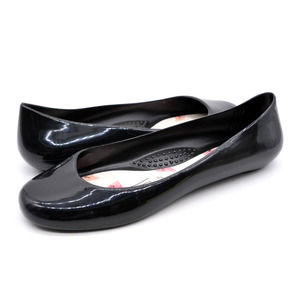 Oka B Flats Womens 6 Skimmers Black Round Toe Casual Comfort Slip On Shoes